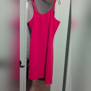 Pink bodycon dress Shein